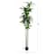 8ft. Potted Green Artificial Dracaena Tree with Real Touch Leaves
